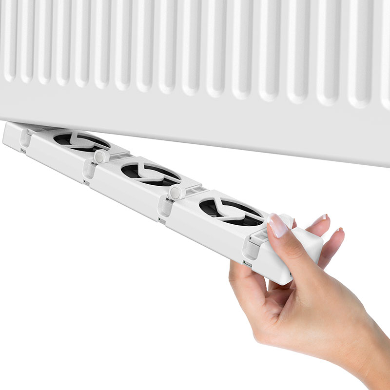 SpeedComfort radiator ventilator plaatsen